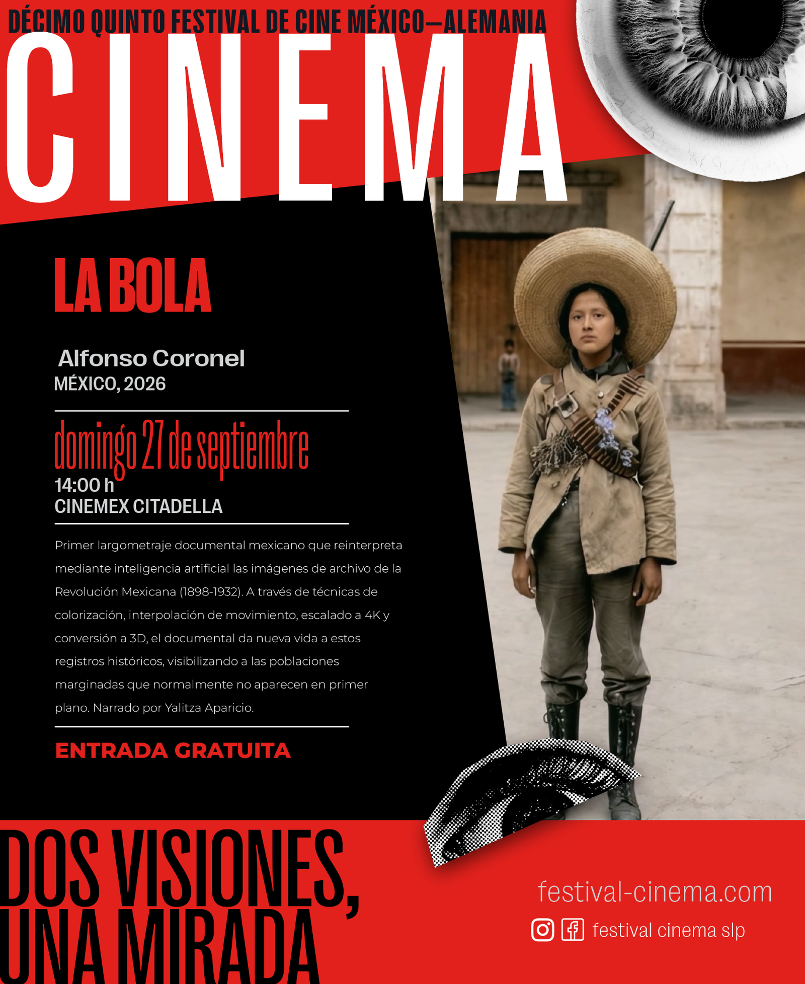 La Bola en el XV Festival de Cine México-Alemania CineMA